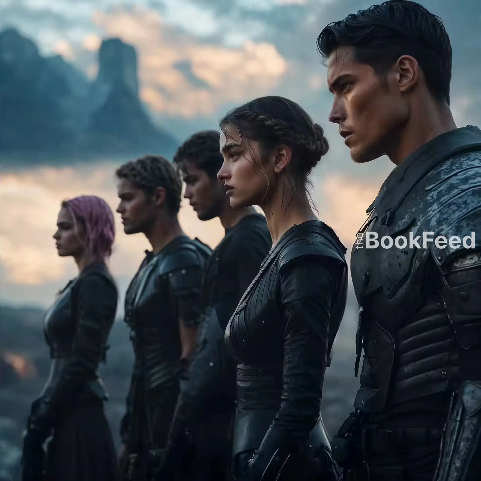 Riders assembled before battle