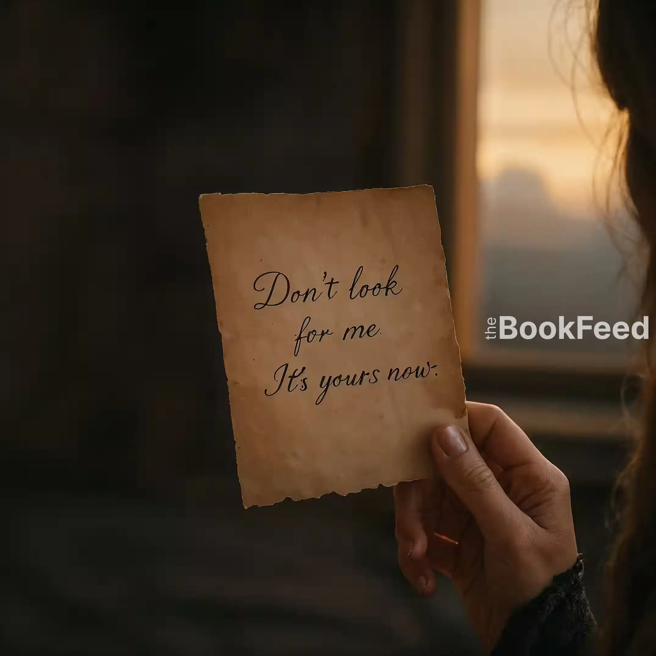 Note reading 'Don't look for me'