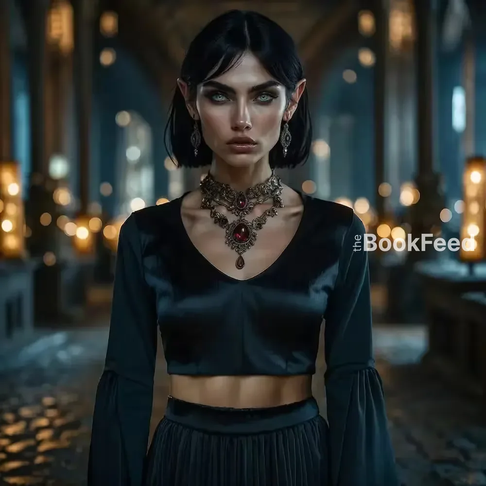 Amren in ihrer bevorzugten Kleidung