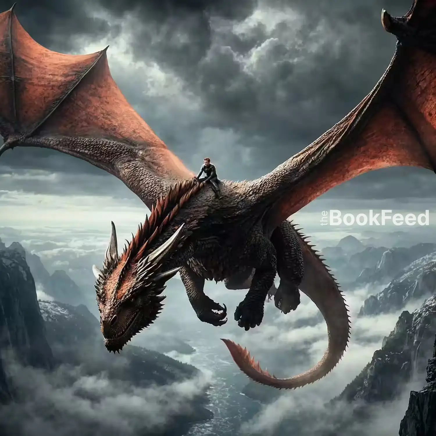 Brennan Sorrengail flying