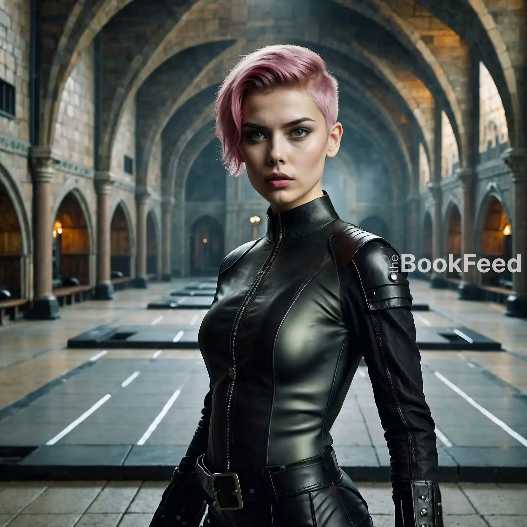 Imogen on the sparring mat