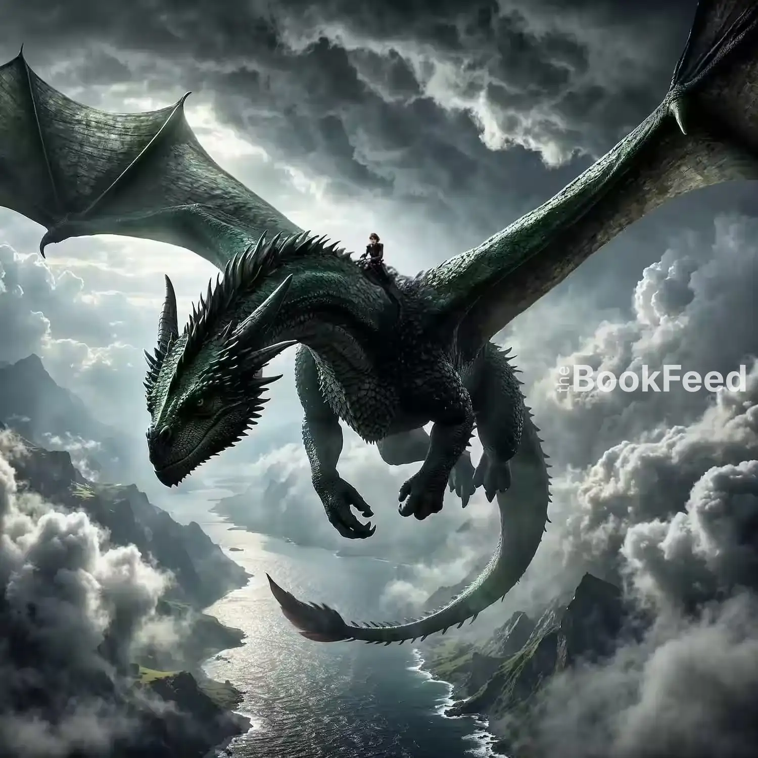 Teine and Mira flying