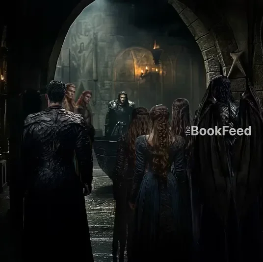 Feyre und der Inner Circle in Hybern