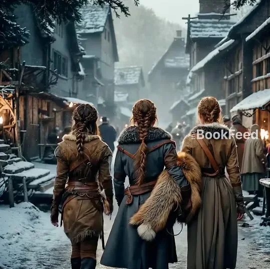 Nesta, Elain und Feyre gehen zum Markt