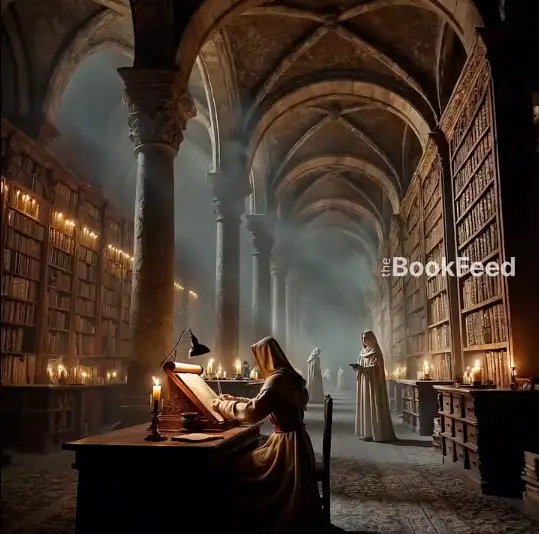 Scribes working in the Archives