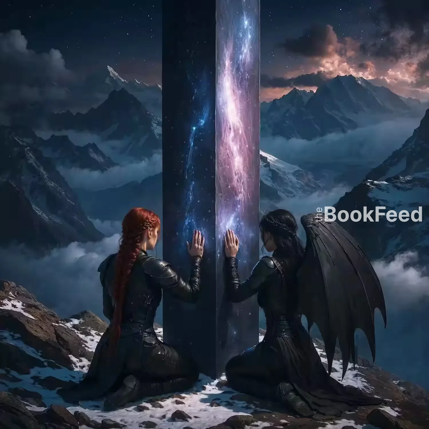 Emerie and Gwyn winning the Blood Rite