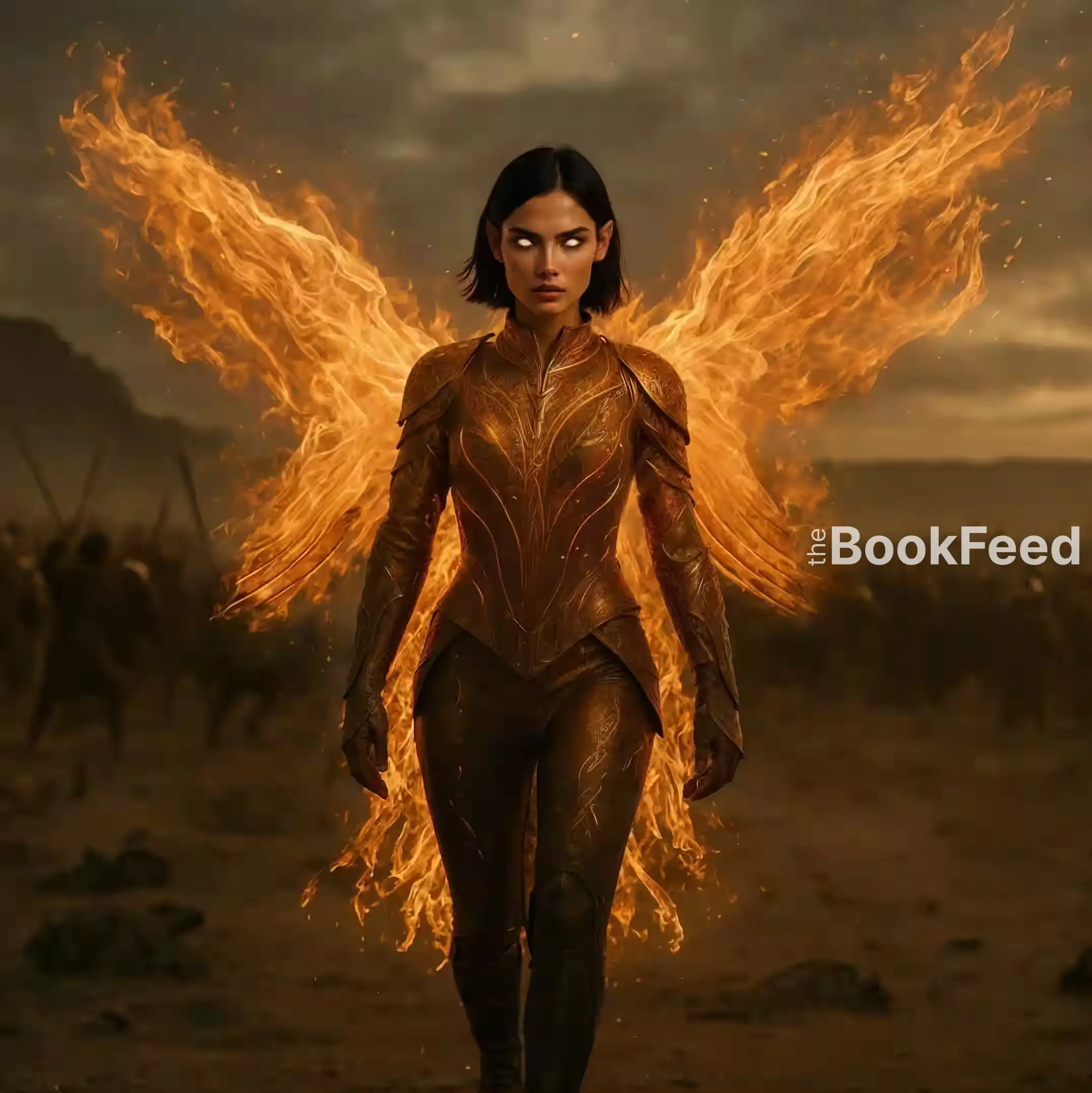 Amren transforming in battle