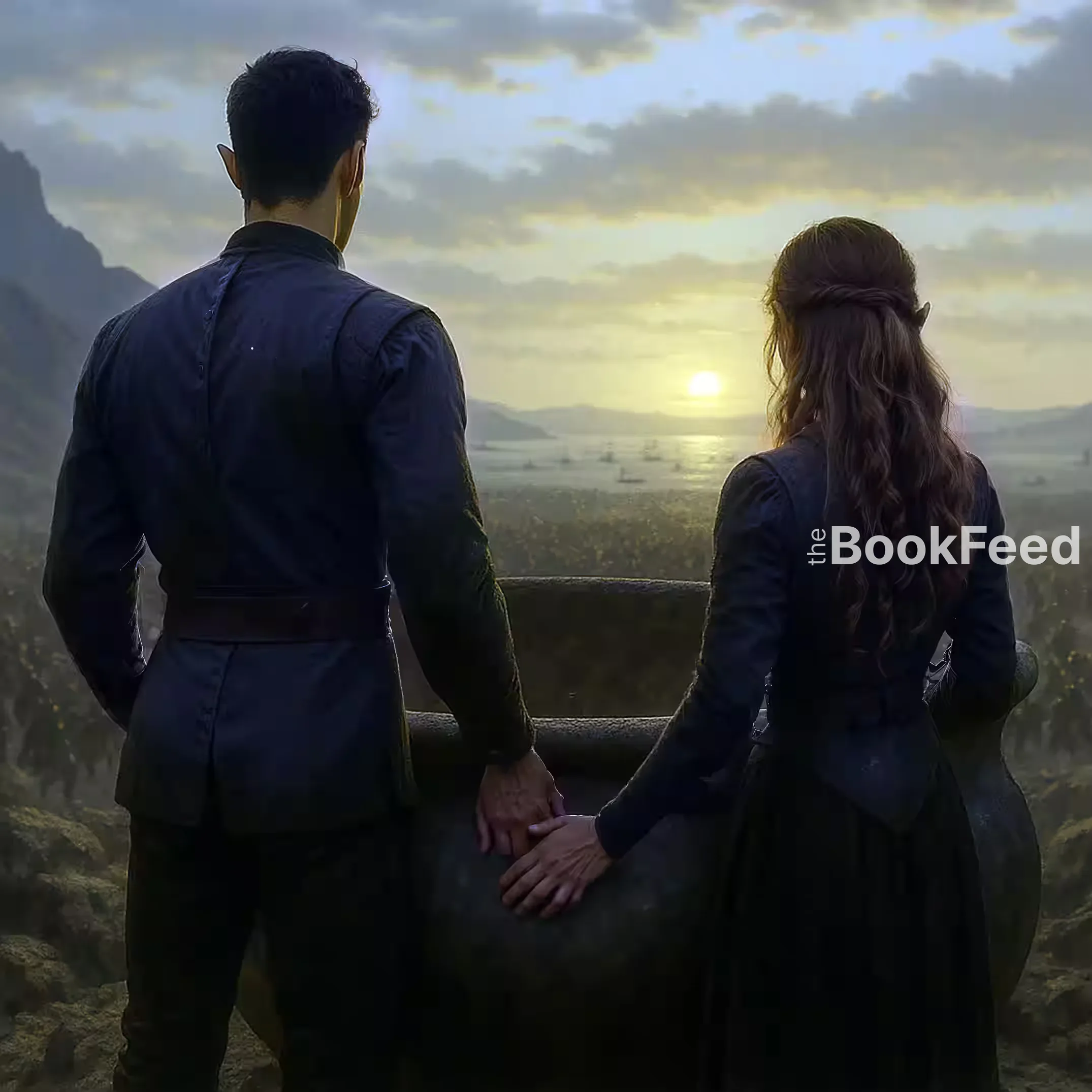 Feyre und Rhysand im Hybern-Krieg