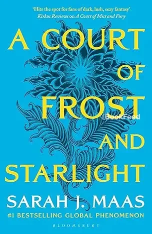 A Court of Frost and Starlight by Sarah J. Maas book cover