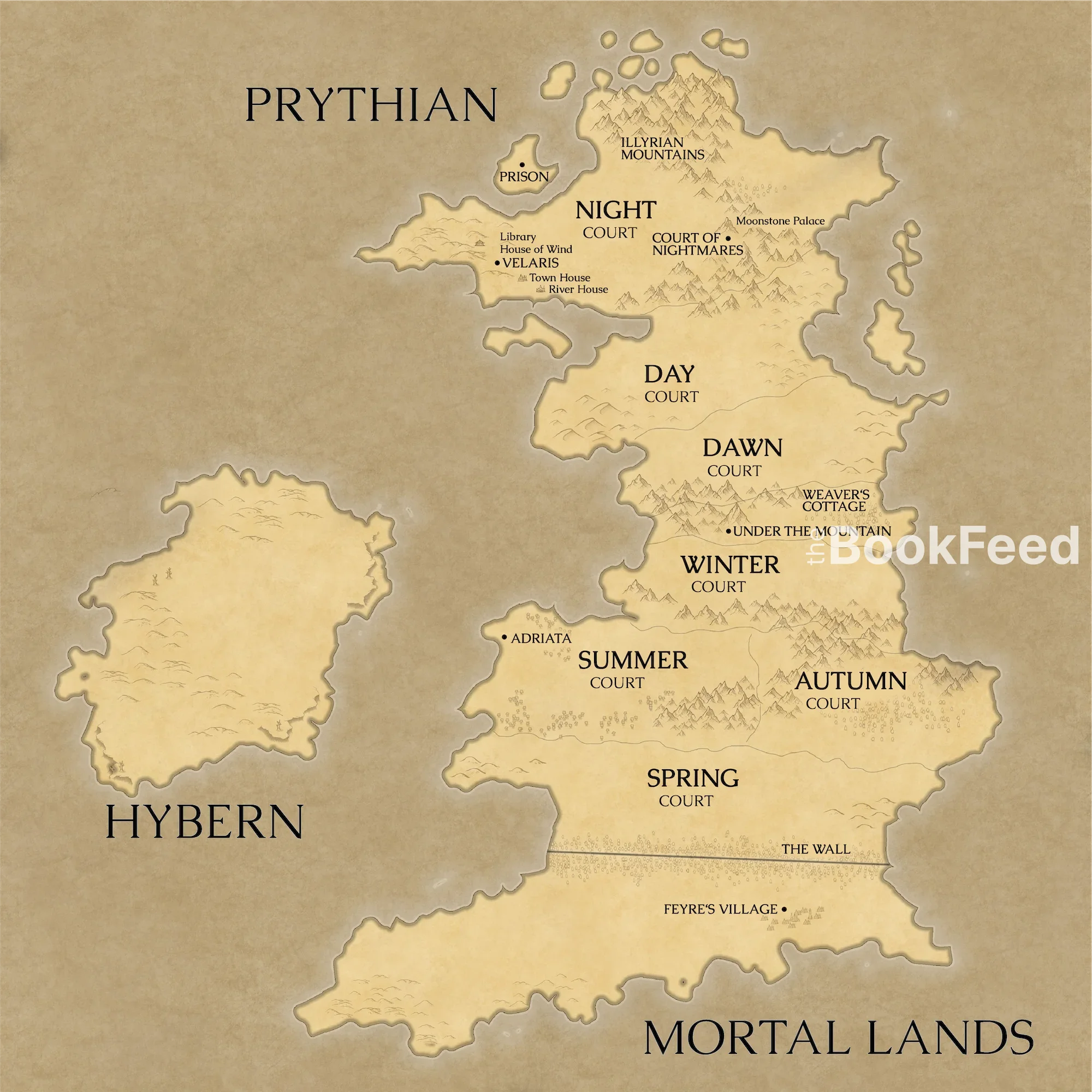 Map of Prythian