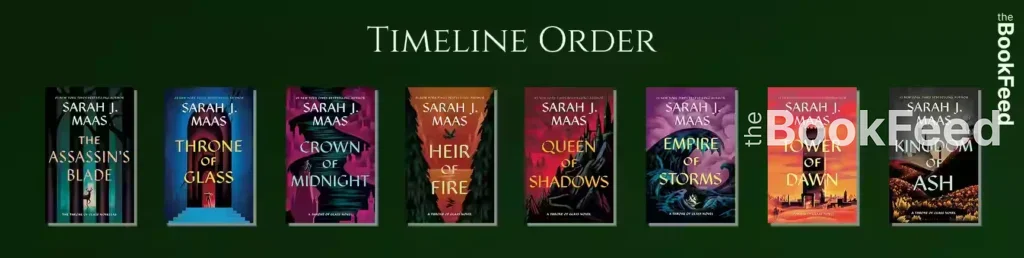 Throne of Glass Timeline Order