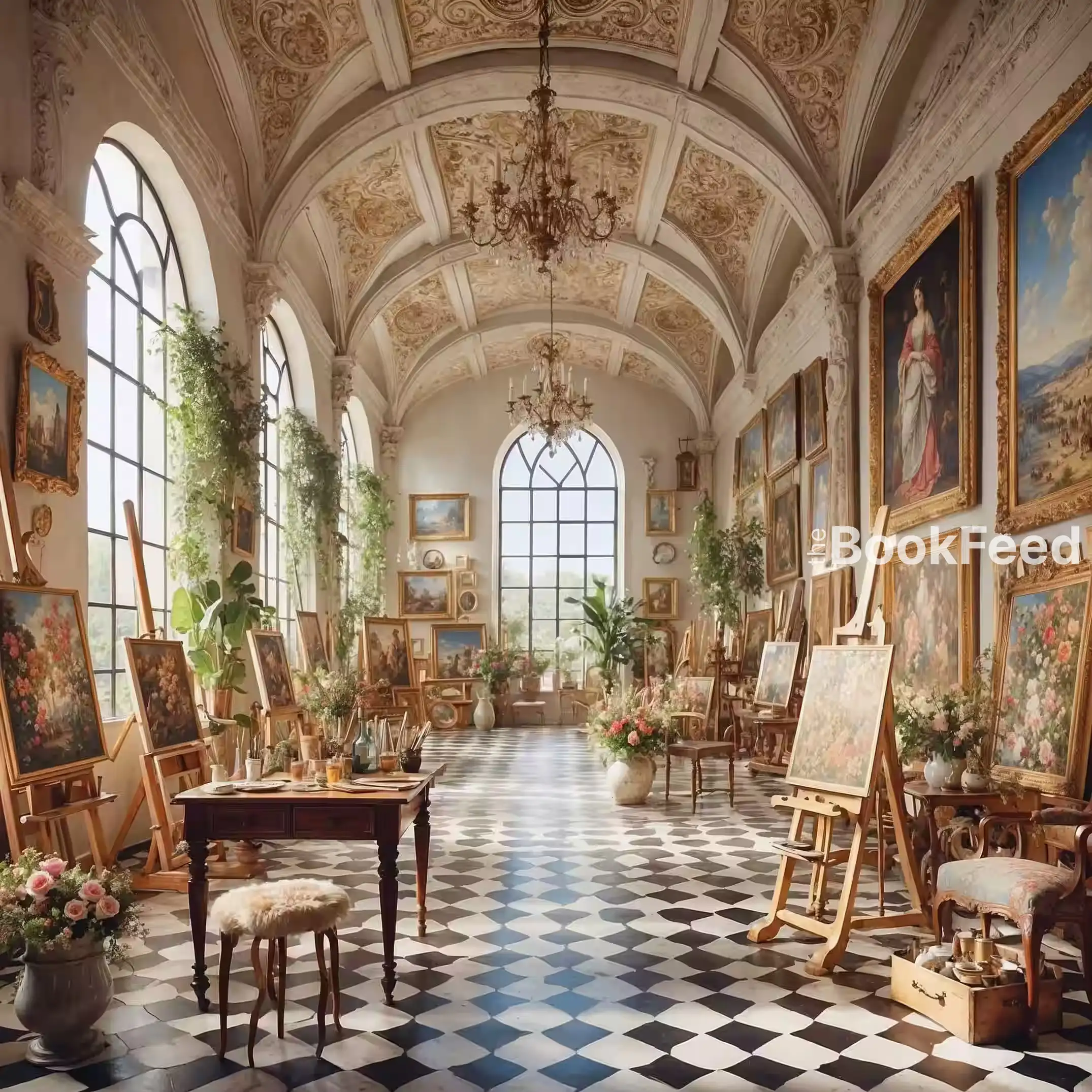 Tamlin's Manor Painting Room