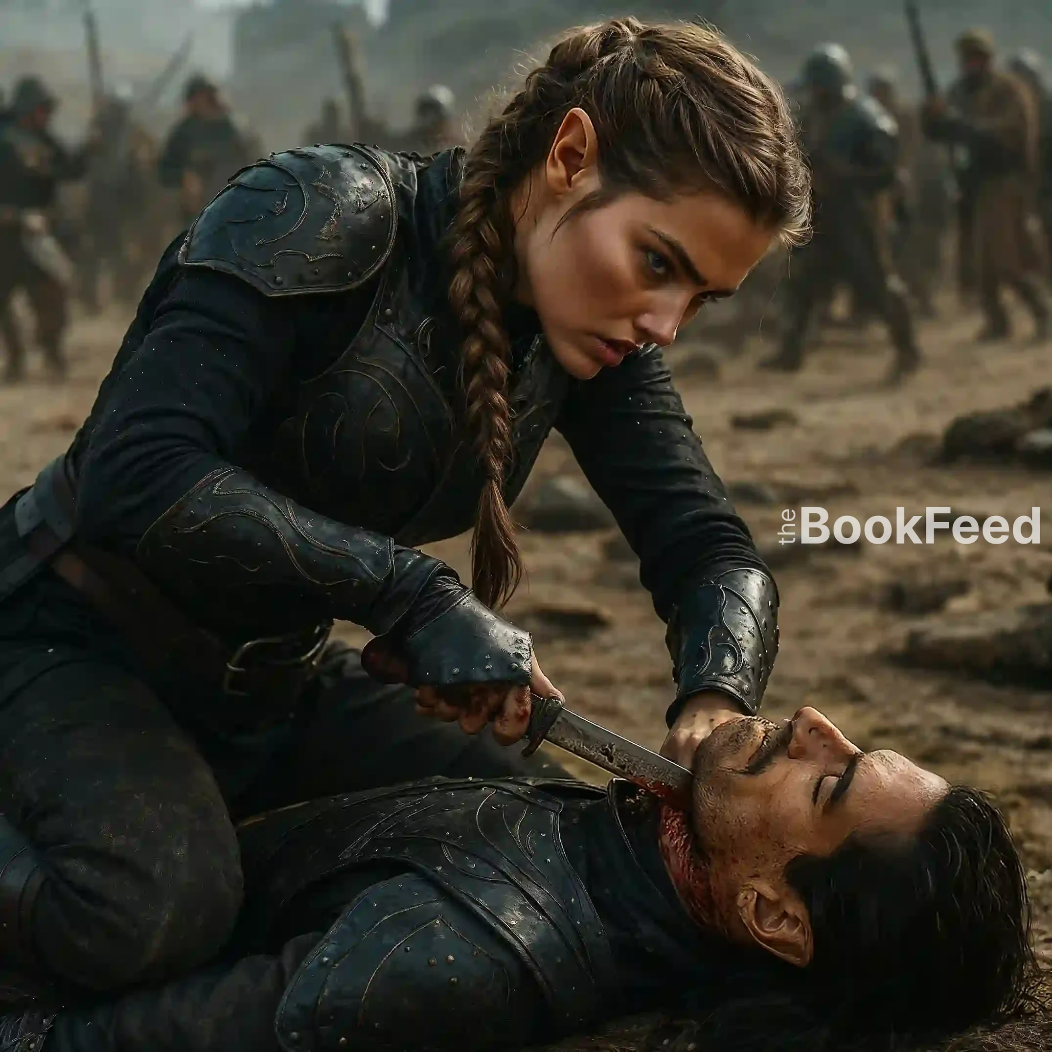 Nesta cuts King of Hybern's head off