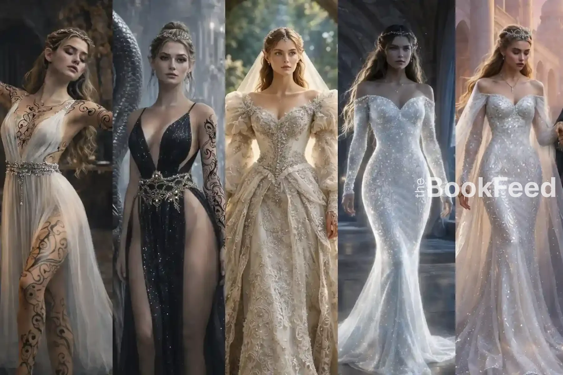 Feyre's Dresses in ACOTAR
