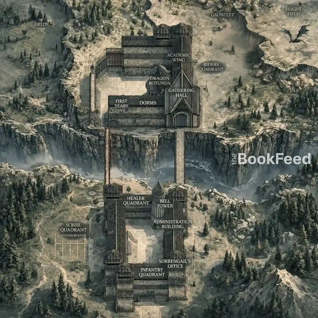 Map of Basgiath