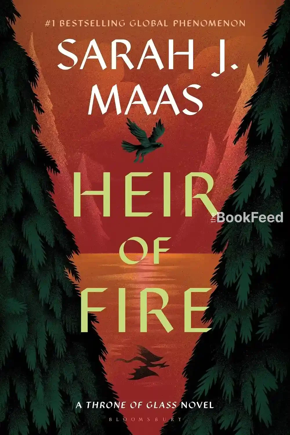 Heir of Fire by Sarah J. Maas book cover