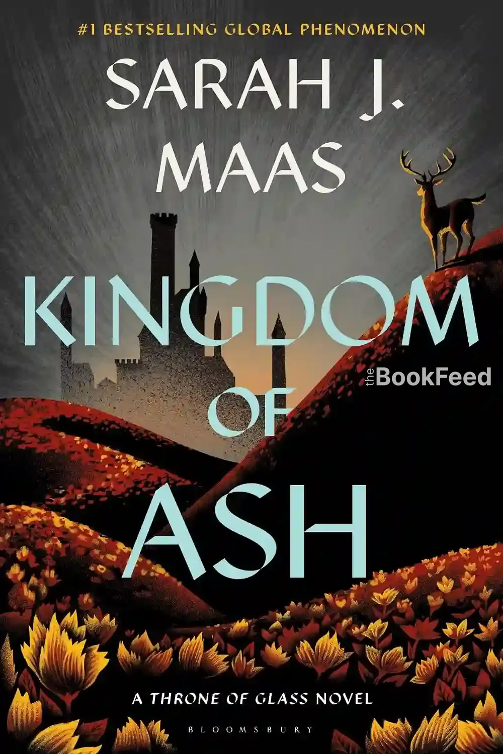 Kingdom of Ash by Sarah J. Maas book cover