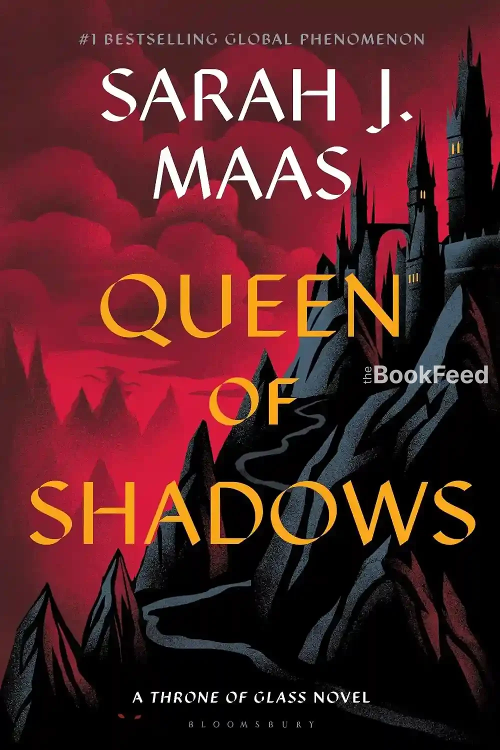 Queen of Shadows by Sarah J. Maas book cover