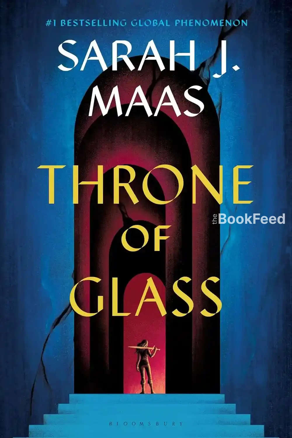 Throne of Glass by Sarah J. Maas book cover