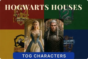 Throne of Glass Characters in Hogwarts Houses