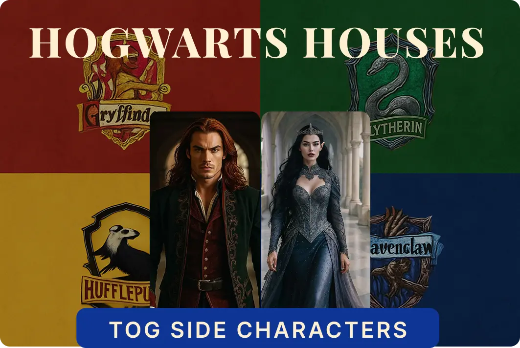 Throne of Glass Characters in Hogwarts Houses