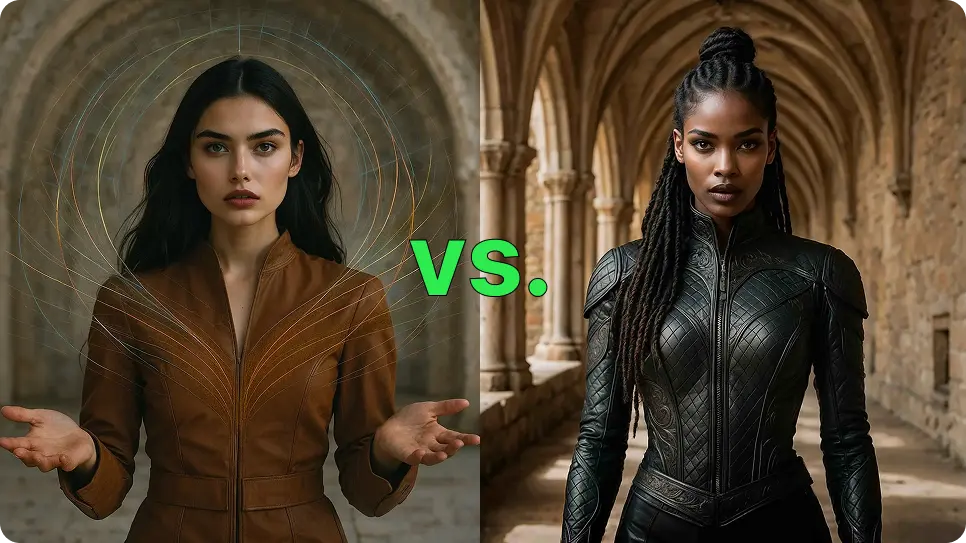 Catriona vs. Rhiannon