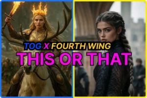 Poll Throne of Glass vs. Fourth Wing