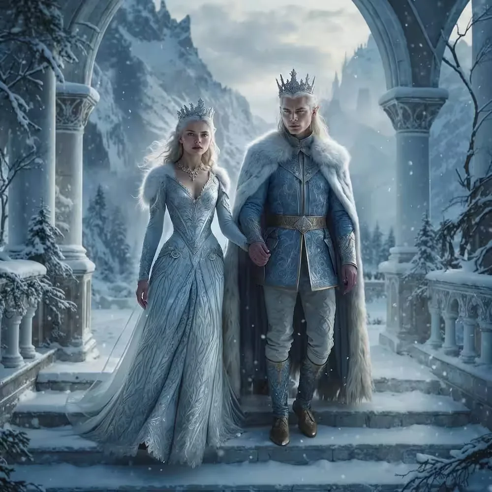 Viviane in the Winter Court