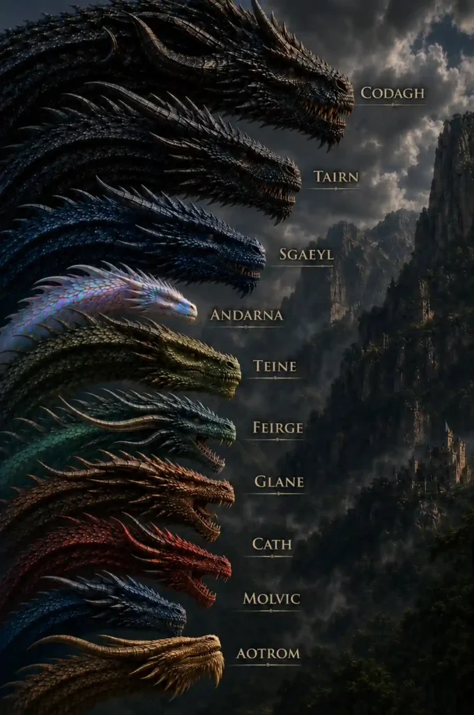 Fourth Wing Dragons Overview