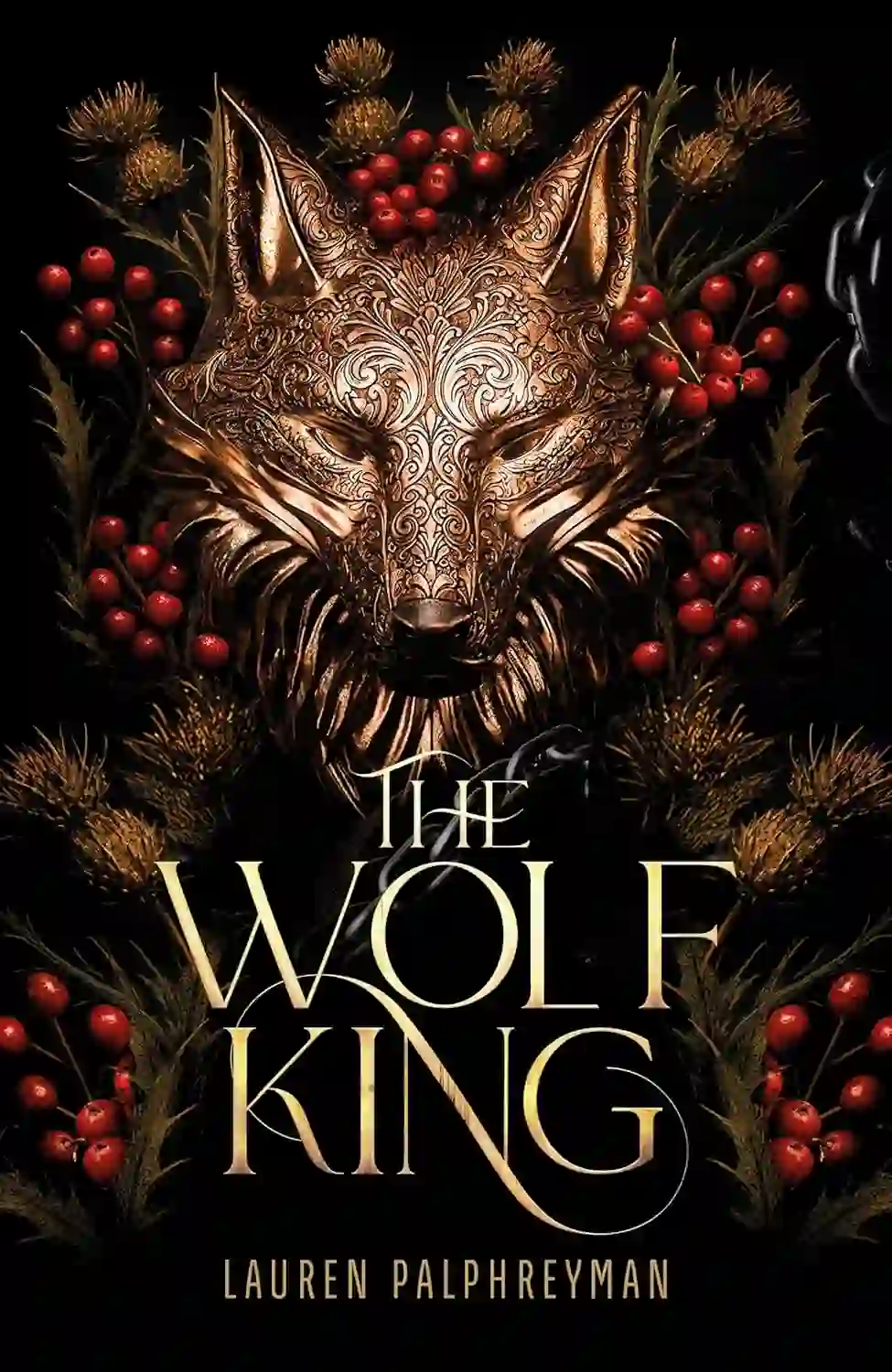The Wolf King book cover by Lauren Palphreyman