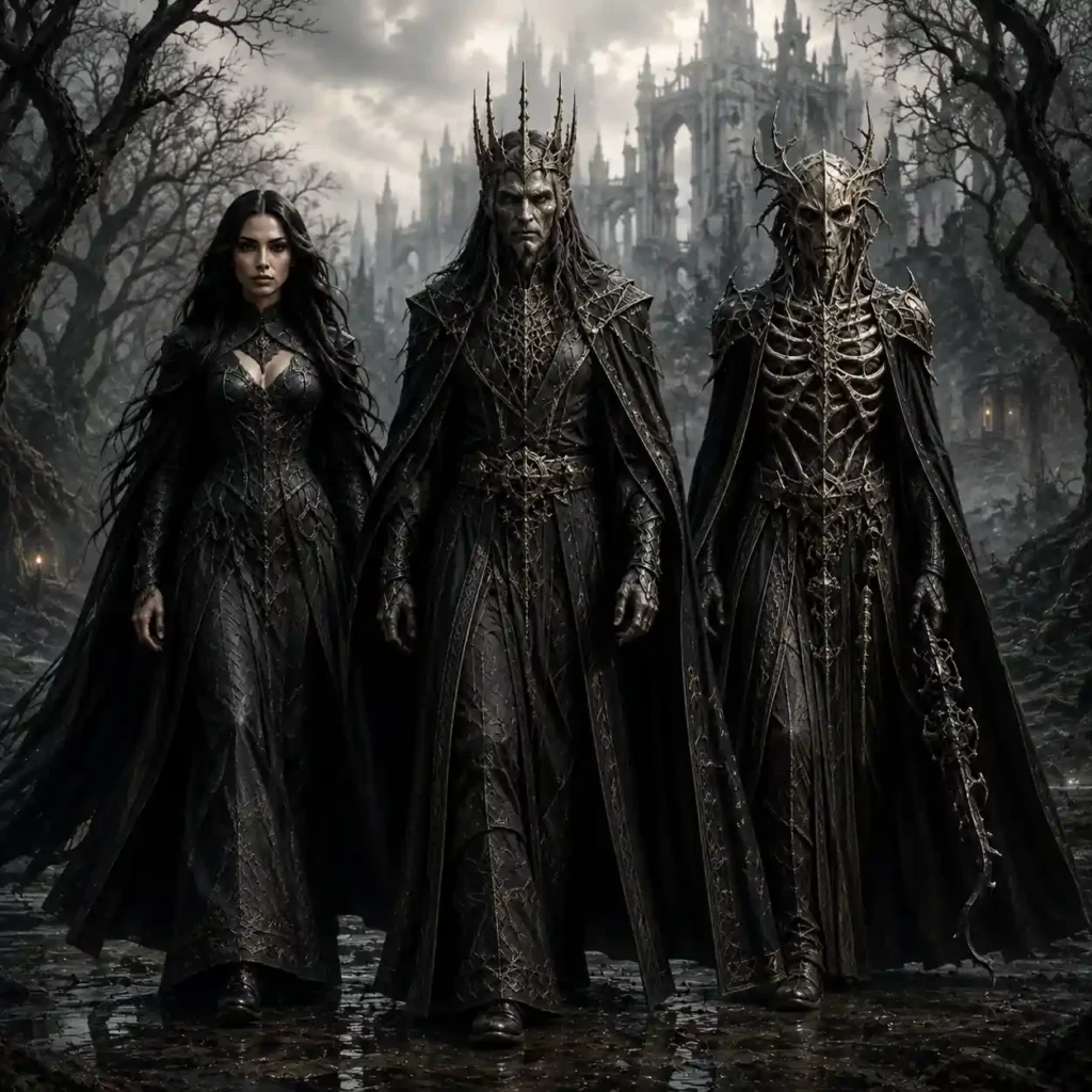 ACOTAR Death Gods: The Weaver, Koshei and Bone Carver
