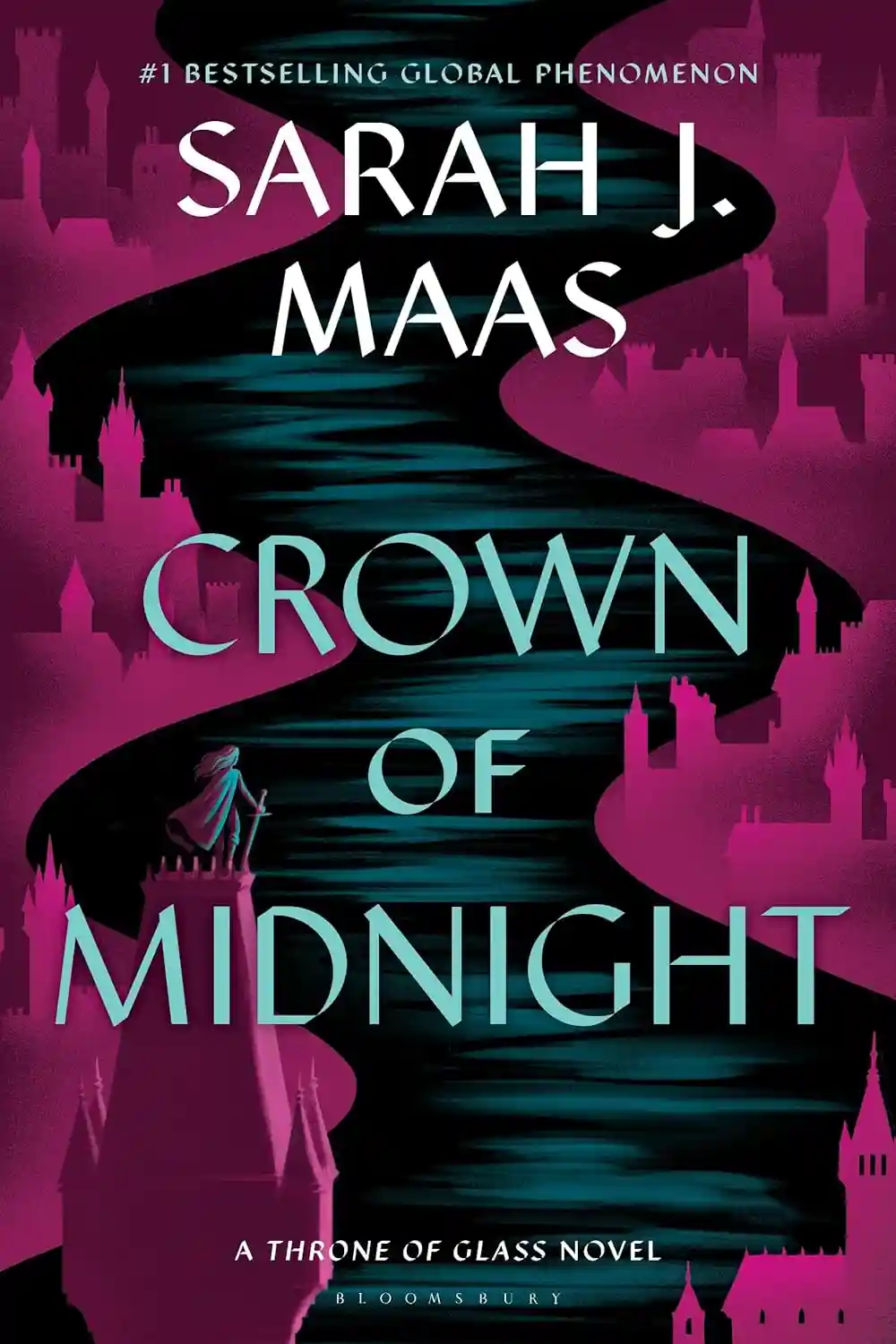 Crown of Midnight by Sarah J. Maas book cover