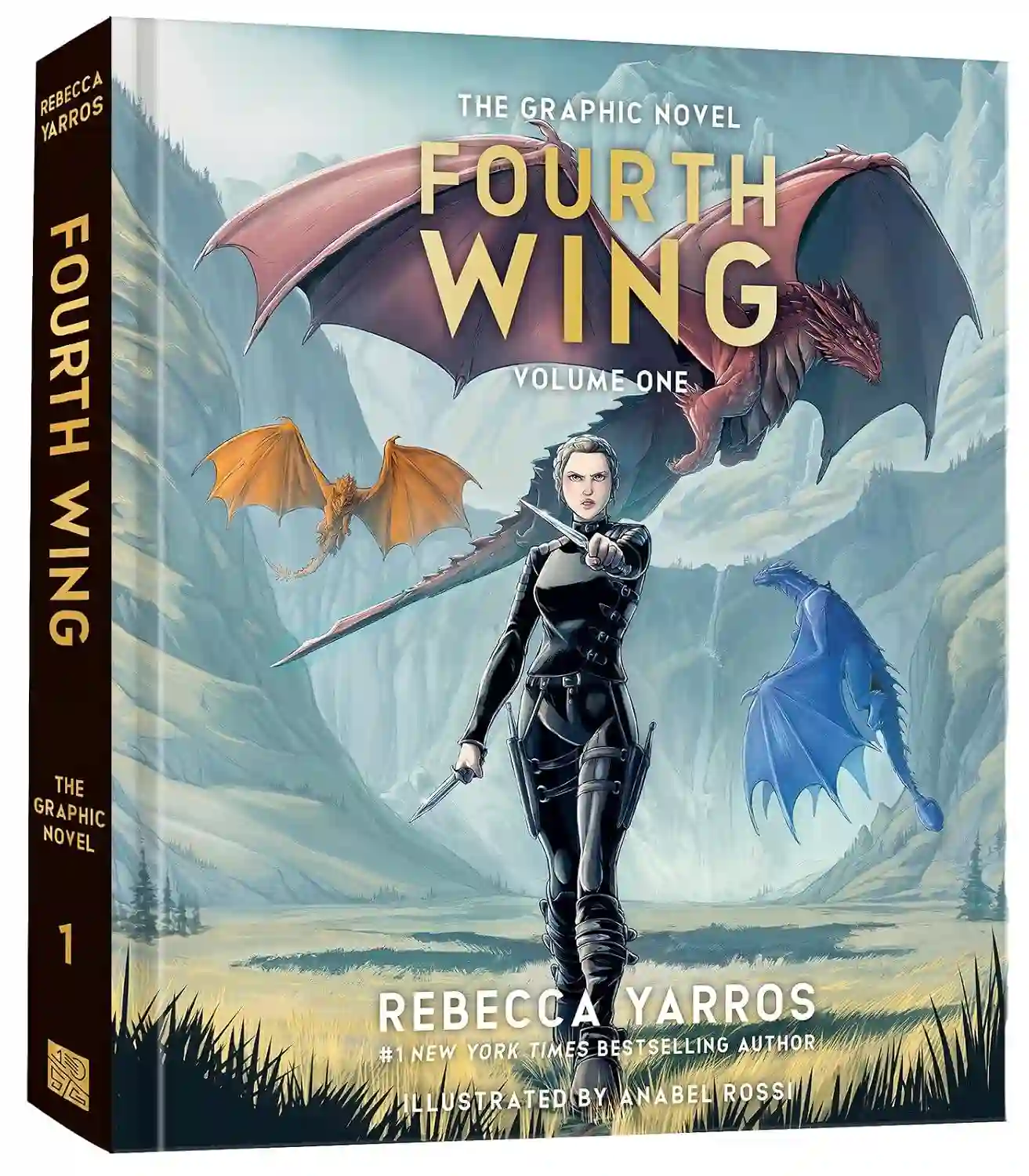 Fourth Wing The Graphic Novel Volume One cover