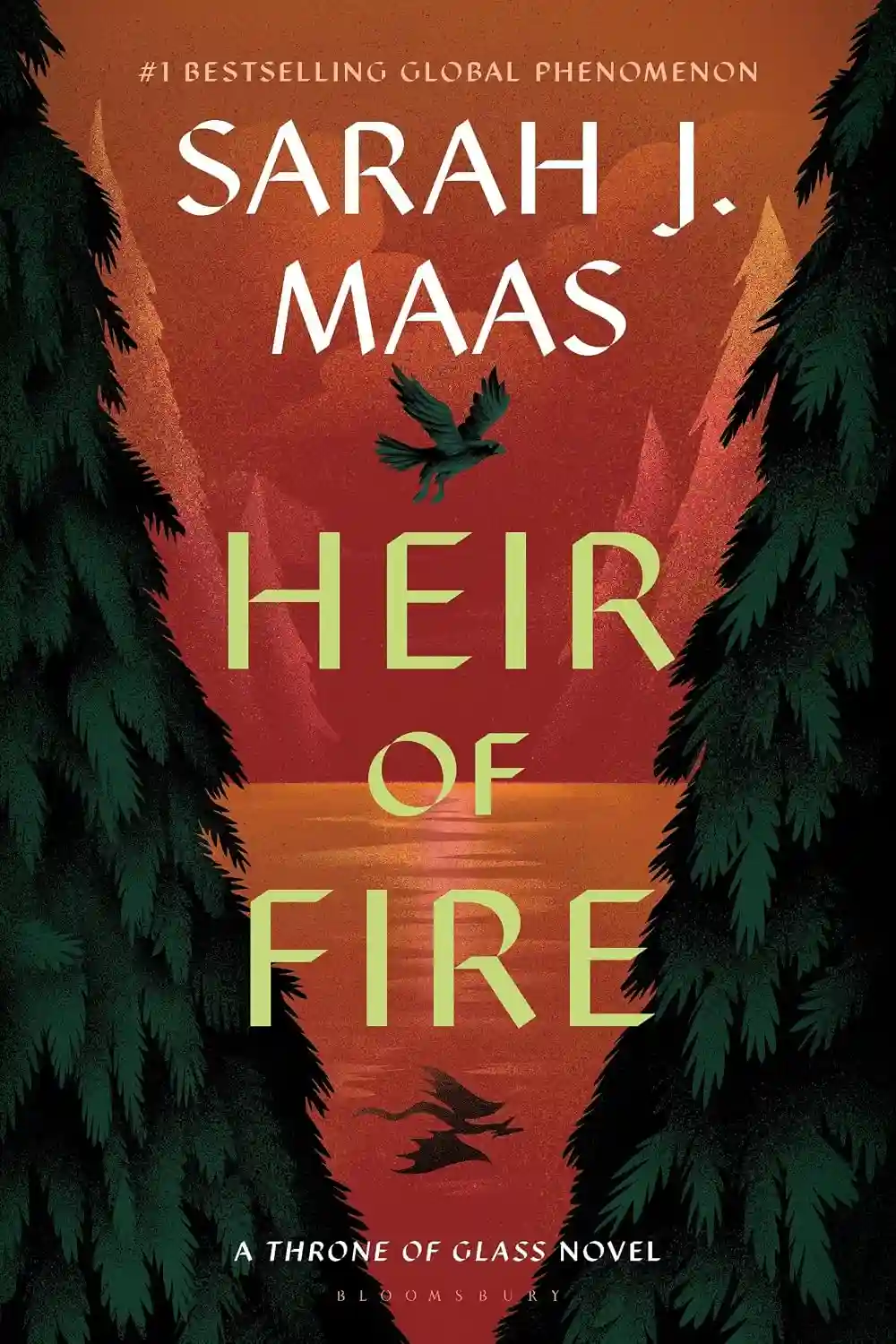 Heir of Fire by Sarah J. Maas book cover