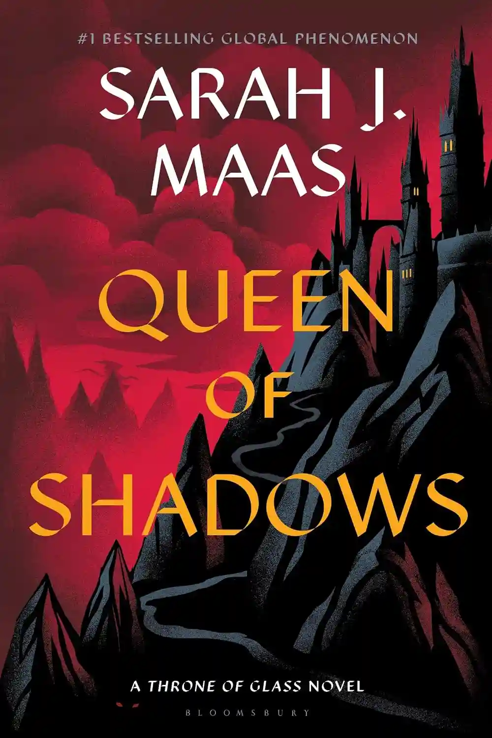 Queen of Shadows by Sarah J. Maas book cover