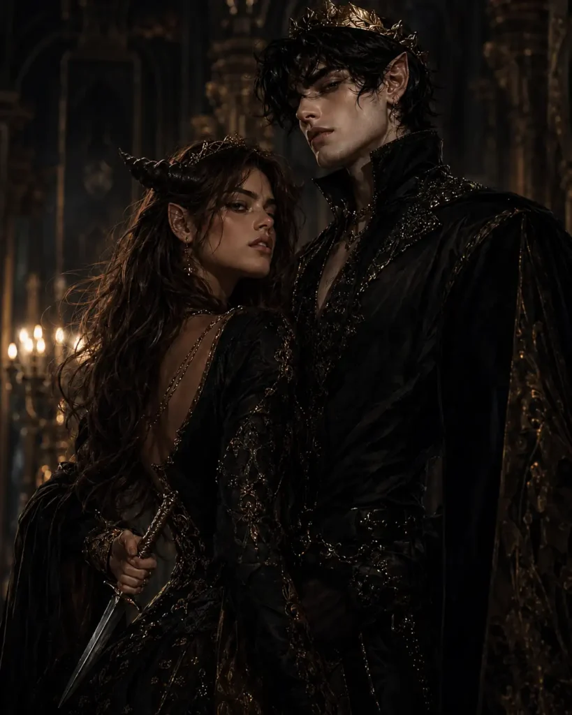 Jude Duarte and Cardan Greenbriar