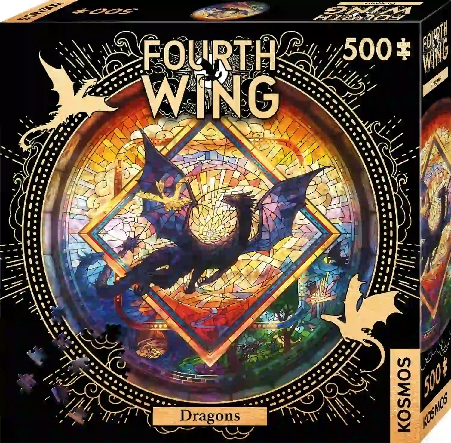 Fourth Wing Dragons puzzle by KOSMOS