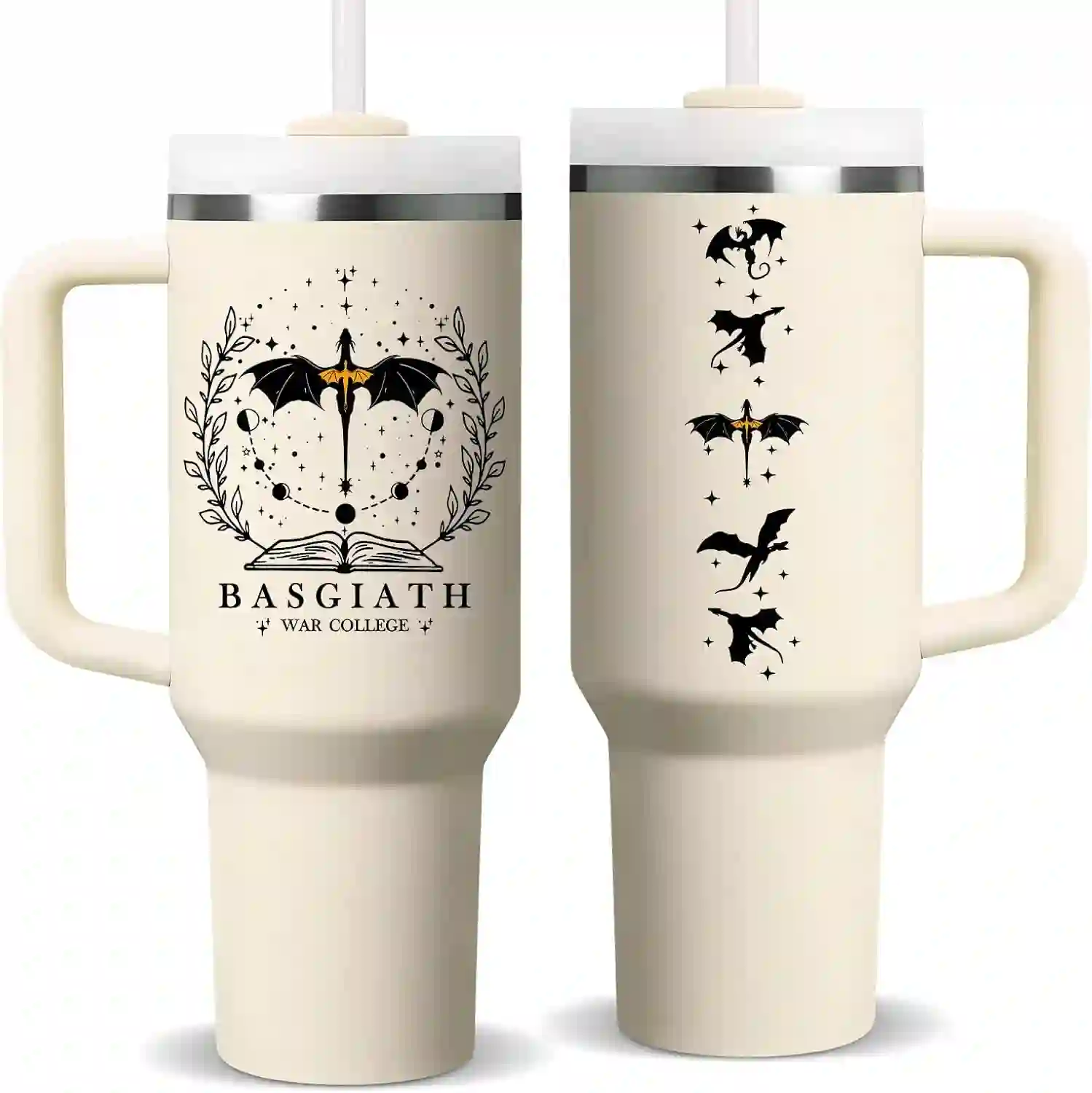 Fourth Wing Basgiath Toile Tumbler