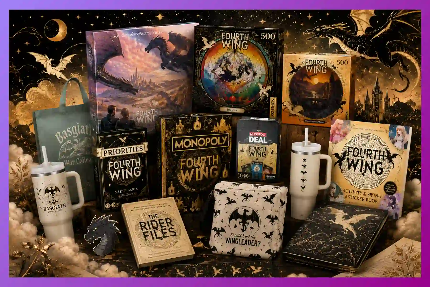 15 Best Fourth Wing Gifts & Merch for Empyrean Fans