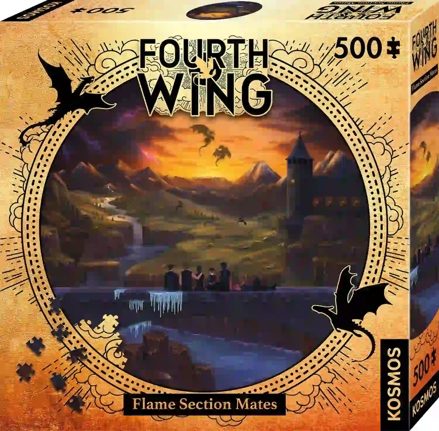 Fourth Wing Flame Section Mates puzzle